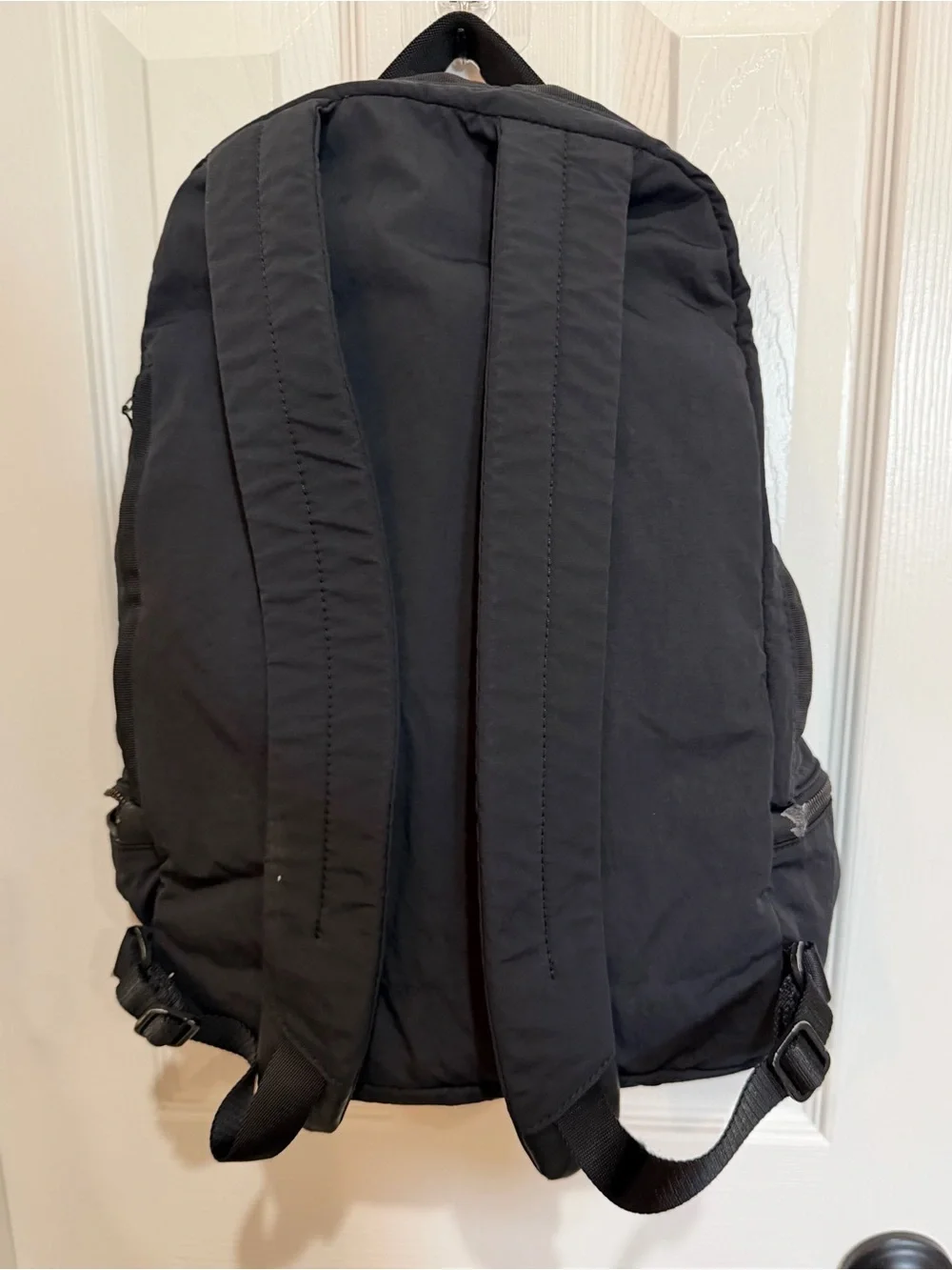 Lululemon Black Backpack with Multiple Zipper Pockets *read notes